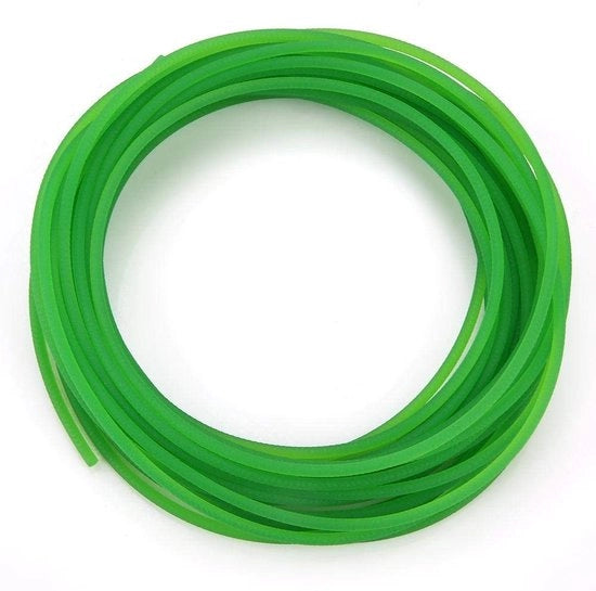 Cinghia di trasmissione - Cinghia rotonda in PU - 3mm x 10m - Resistente allo sforzo e allo shock - Facile da installare - Alta resistenza al trazione - Cinghia rotonda