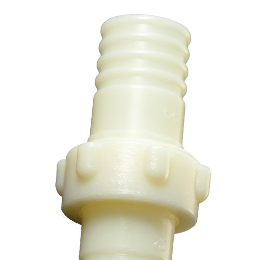 Portagomma tre pezzi diritto in pa con accoppiamento conico