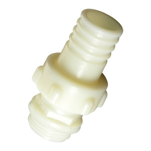 Raccordo tre pezzi diritto in pa con accoppiamento conico attacco m