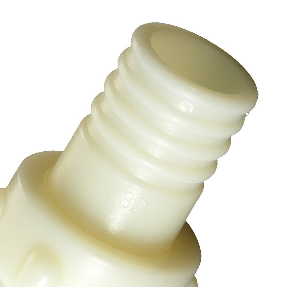 Raccordo tre pezzi diritto in pa con accoppiamento conico attacco m