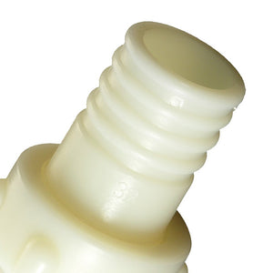 Raccordo tre pezzi diritto in pa con accoppiamento conico attacco m