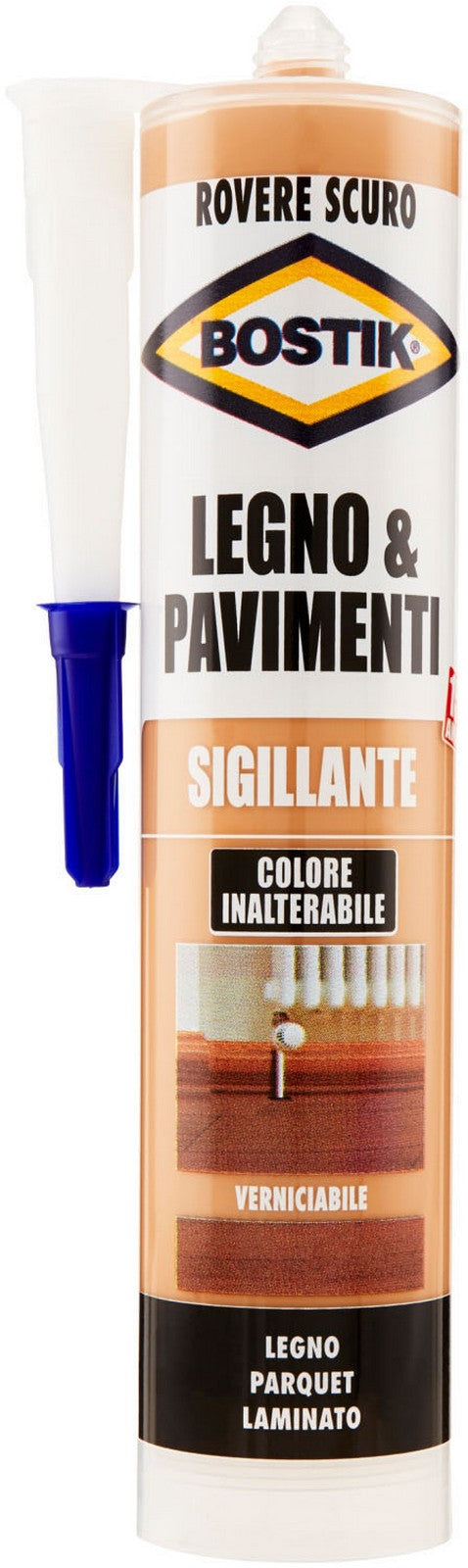 bostik sigillante legnopavimenti 300 ml rovere scuro cod:ferx.36957