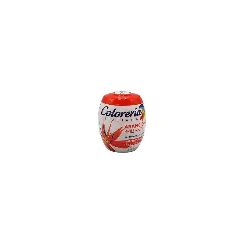 COLORERIA ITALIANA COLORANTE PER TESSUTI 350 GR ARANCIONE BRILLANTE