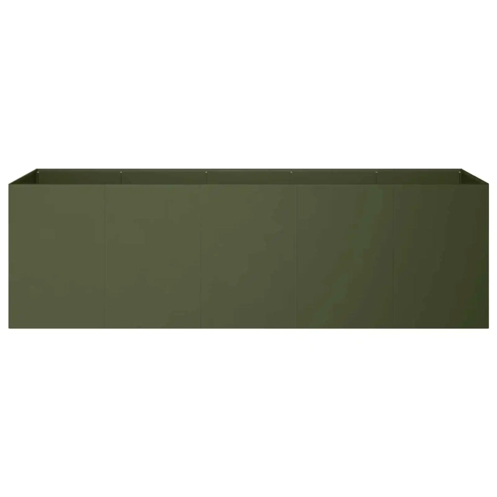 Vaso da giardino Verde Oliva 200 x 40 x 60 cm 8005900