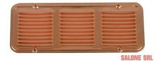 GRIGLIA DI AERAZIONE IN RAME CM.14X25