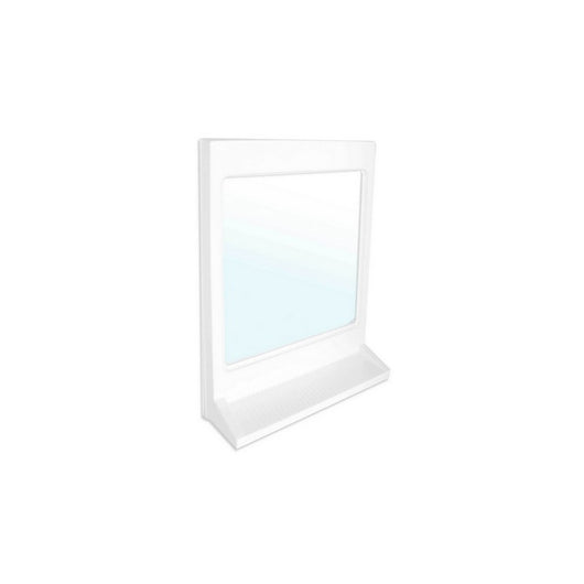 Specchio rettangolare con mensola dimensioni cm L. 37 x H. 50 modello athena