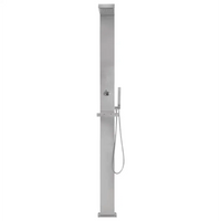 Doccia da Giardino in Acciaio Inox Quadrata cod mxl 48426