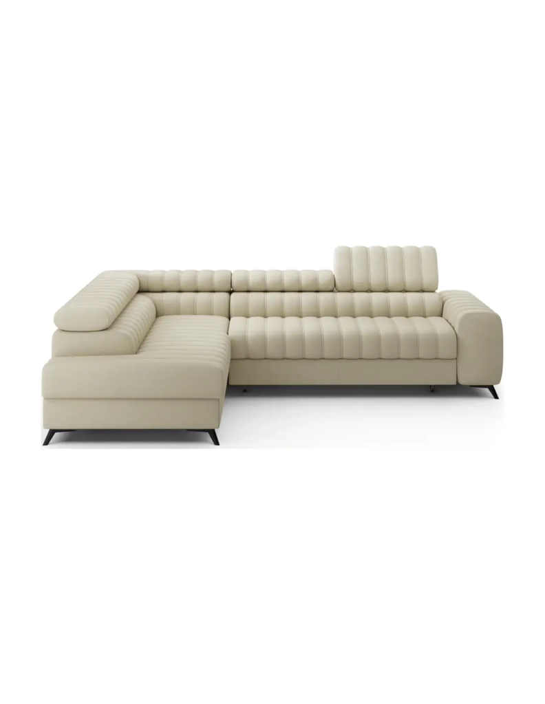 Divano ad angolo collezione KANEDOJO color crema