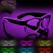 Bracciale Neon Illuminato con El Wire Rood/IJsblauw/Groen/Oranje/Paars/Blauwgroen