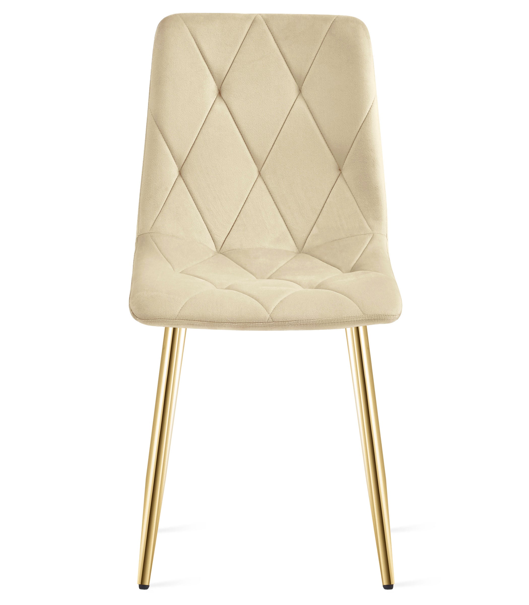 Sedia VALORA TYRA - Elegante velluto beige chiaro per soggiorno x 3