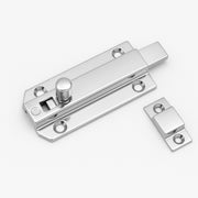CATENACCIOLO IN OTTONE C/INCONTRO 65 MM CROMO- 10,0 pz