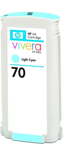 HP Cartuccia inchiostro ciano chiaro 70, 130 ml