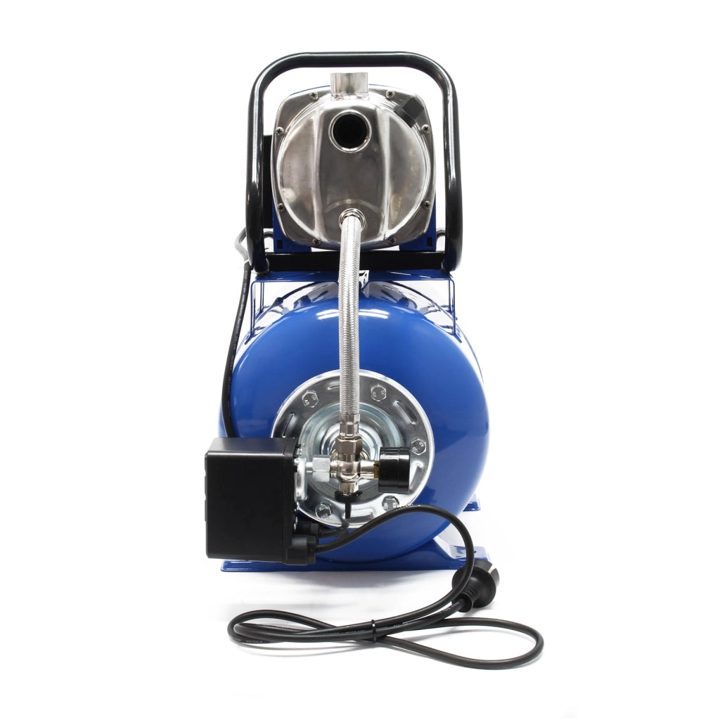 Pompa autoclave uso domestico 19 l con pressostato 1200W 3400l/h Elettropompa da giardino