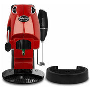 Didiesse NEWBABYRED New Baby Frog Macchina da caffe' a Cialde ESE 44mm 1,3 L 15 bar 650 W con Frullino e Acqua Calda colore Rosso