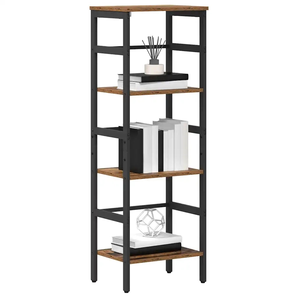 Libreria-Scaffale per Libri-Mobile di Stoccaggio Legno vecchio 40 x 29,5 x 115 cm Legno multistrato