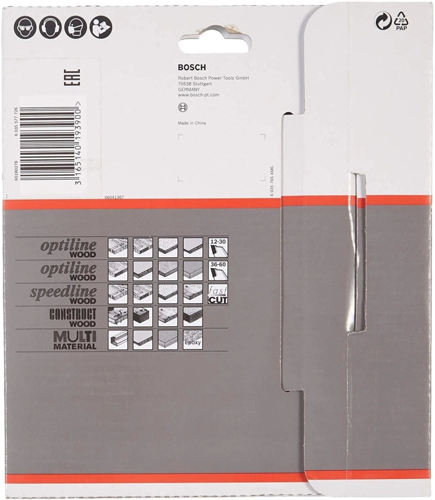 Bosch ?2608640596 lama circolare 16 cm 1 pz