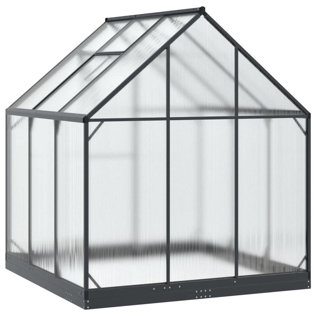 Serra da Giardino con porta Antracite 183,5 x 183,5 x 207 cm 3433041