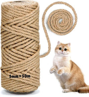 Toue di sisal per paletto di protezione - materiale naturale - 30 metri