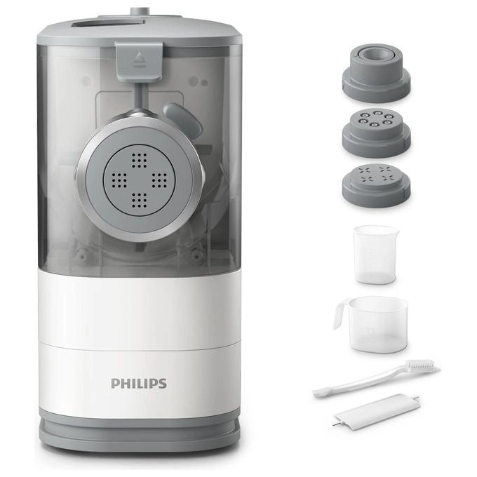 Philips HR2345-19 Viva Collection 5000 Macchina per la Pasta Elettrica 4 Trafile 150W colore Bianco