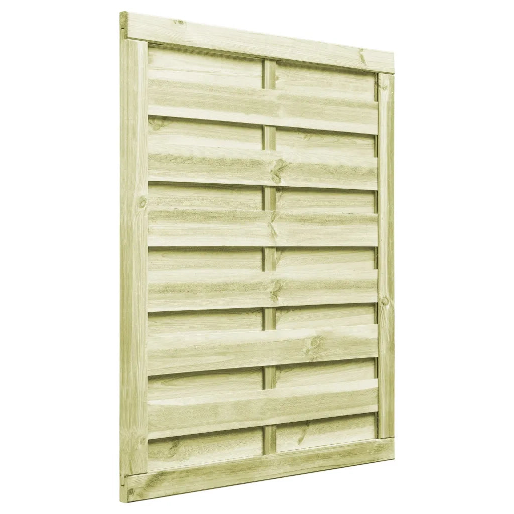 Cancello da Giardino in Legno Impregnato 100x125 cm Verde cod mxl 52738