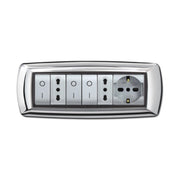 PLACCA LIFE LIVING PLAST CROMO 7P