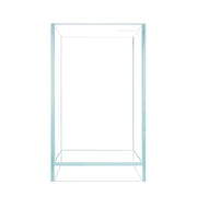 AQPet Kubic 15 Air - vasca in vetro Extrachiaro cm15×15×23h con coperchio
