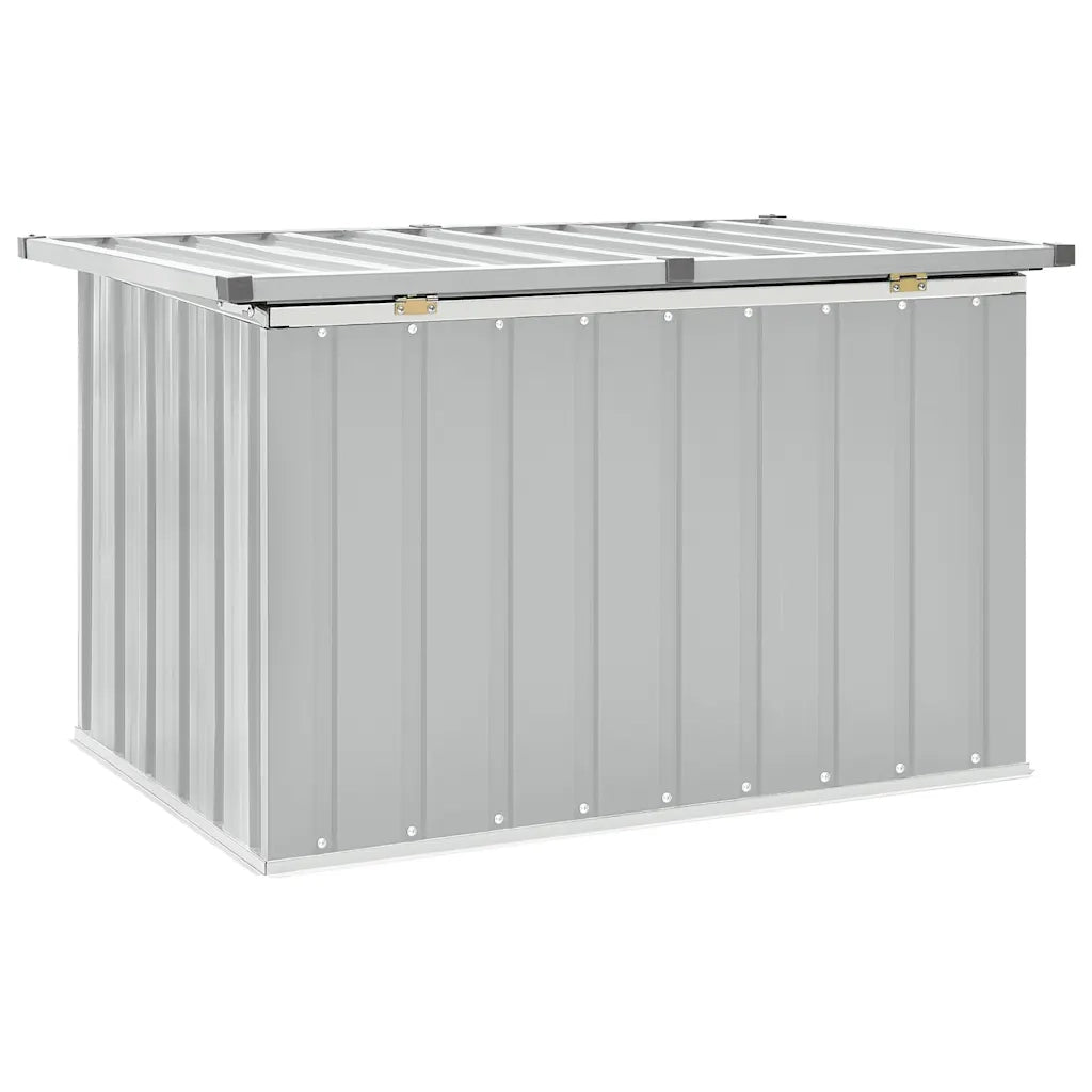 Baule da Giardino Grigio 109x67x65 cm 46258