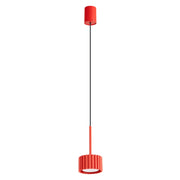 Lampada a sospensione AURA 1 rosso Gx53