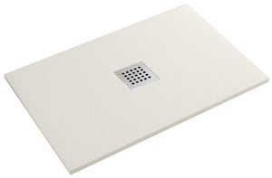 Piatto Doccia in Pietra 80x110 cm Bonussi Ardesia Stone Central Crema