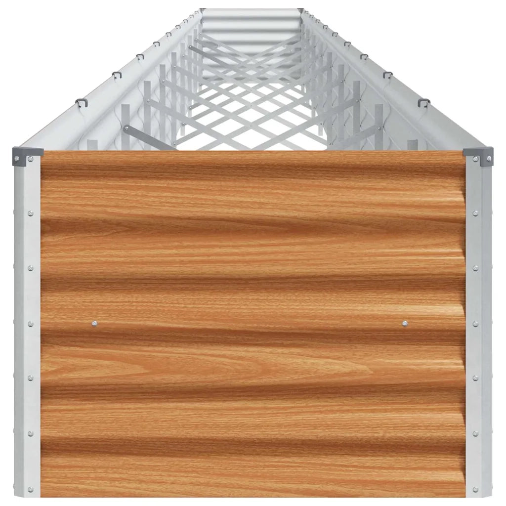 Letto rialzato da giardino 970 x 50 x 36 cm Acciaio zincato 42017350