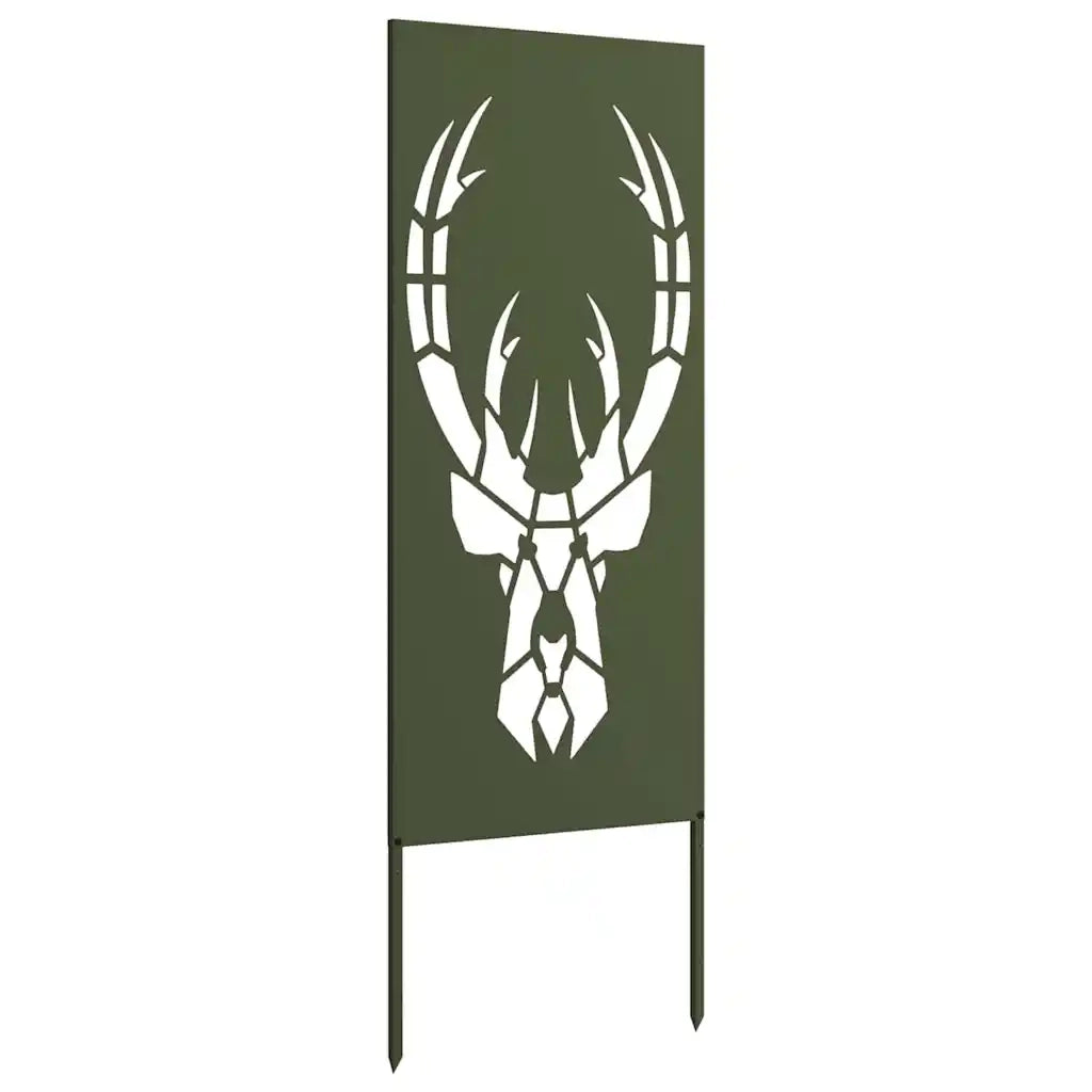vidaXL Pannello Decorativo da Giardino Oliver verde 50 x 140 cm