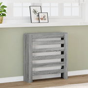 vidaXL Copertura Termosifone Grigio Sonoma 78x20x82 Legno Multistrato