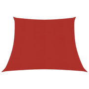 Vela ombreggiante/ombrellone 160 g/m² 3/4 x 2 m HDPE rosso 02_0009264