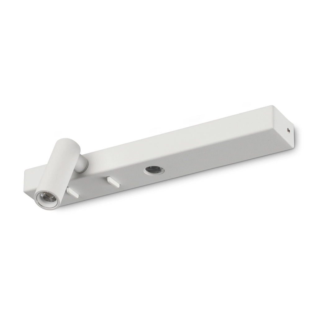 Applique Bonne Nuit 2 Luci Led Integrato Bianco
