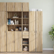 Mobile Sottile Rovere Sonoma 30x42,5x225 cm in Truciolato