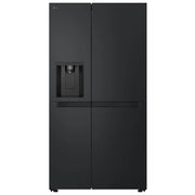 LG GSLC40EPPE Frigorifero Side-by-Side 638L Classe E Dispenser con Allaccio Linear Cooling Nero Opaco