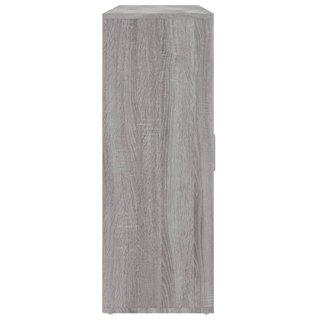Buffet credenza cassettiera armadio mobile contenitore organizer per cucina soggiorno salotti 3 pezzi Sonoma 60 x 31 x 84 cm legno ingegnerizzato grigio 02_0037166