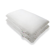 Cuscino Coral, Guanciale Indeformabile Antimuffa Antibatterico Anallergico Made in Italy, 11h cm Bianco