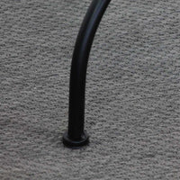 Tavolino tondo da Giardino 55x71 cm Ripiano in Ceramica con Mosaico Opaco