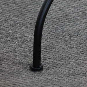 Tavolino tondo da Giardino 55x71 cm Ripiano in Ceramica con Mosaico Opaco