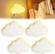 Lampada Notturna con Presa - Lampade Notturne a Regolazione di Luminosità - Lampada Notturna per Camera da Bambino - Lampada Notturna - Sensore di Luce di Giorno e Notte - Bambini e Bambini - Lampada - Presa - Regolazione di Luminosità