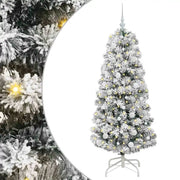 Albero di Natale | Decorazioni natalizie Artificiale con Rami Pieghevoli 150 cm