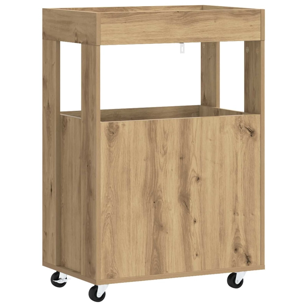 Carrello da Bar Rovere Artigianale 60 x 39.5 x 89 cm 8015685