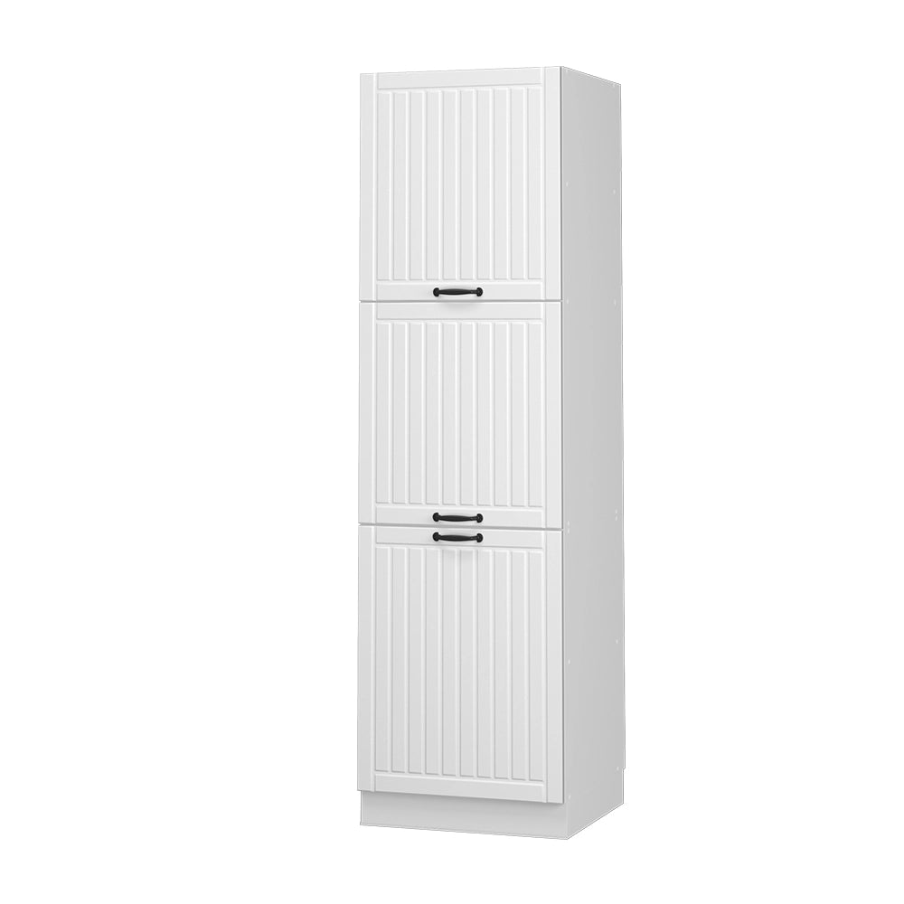 Vicco Mobile per forno da incasso Bianco casa di campagna 60 cm