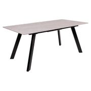 Tavolo Allungabile Wilder Xl Grigio Pietra Venato Bianco 180(220)*90*76cm