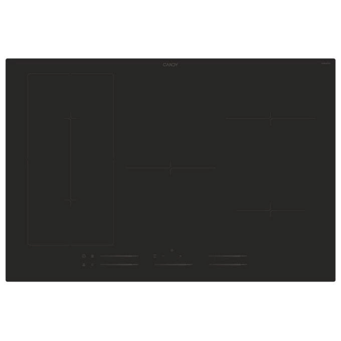 Candy CIES55MCTT-1 Comfort Piano cottura a induzione 77 cm 5 zone Booster Touch colore Nero
