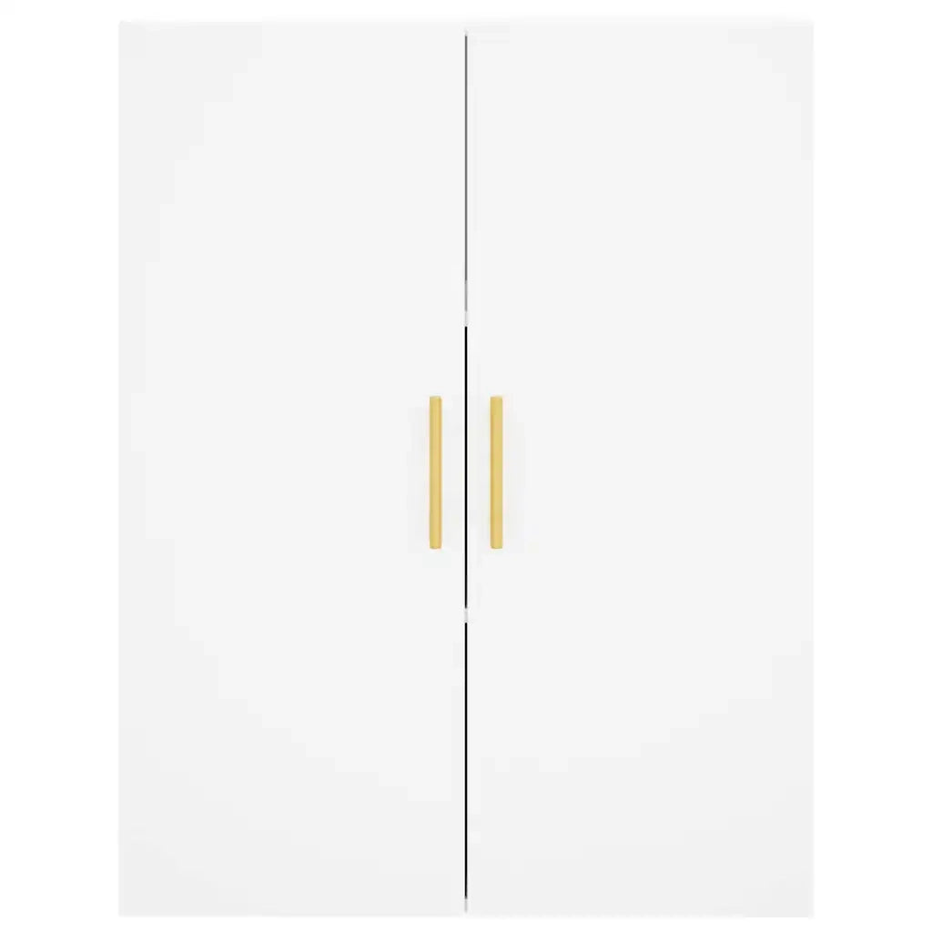 Armoire murale blanc 69,5x34x90 cm