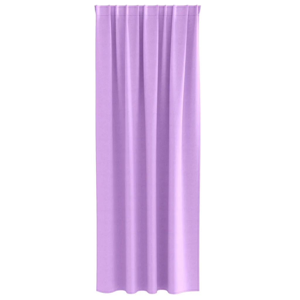 Tende Blackout con Anelli 2 pcs Viola 260 x 140 cm Poliestere 4107492