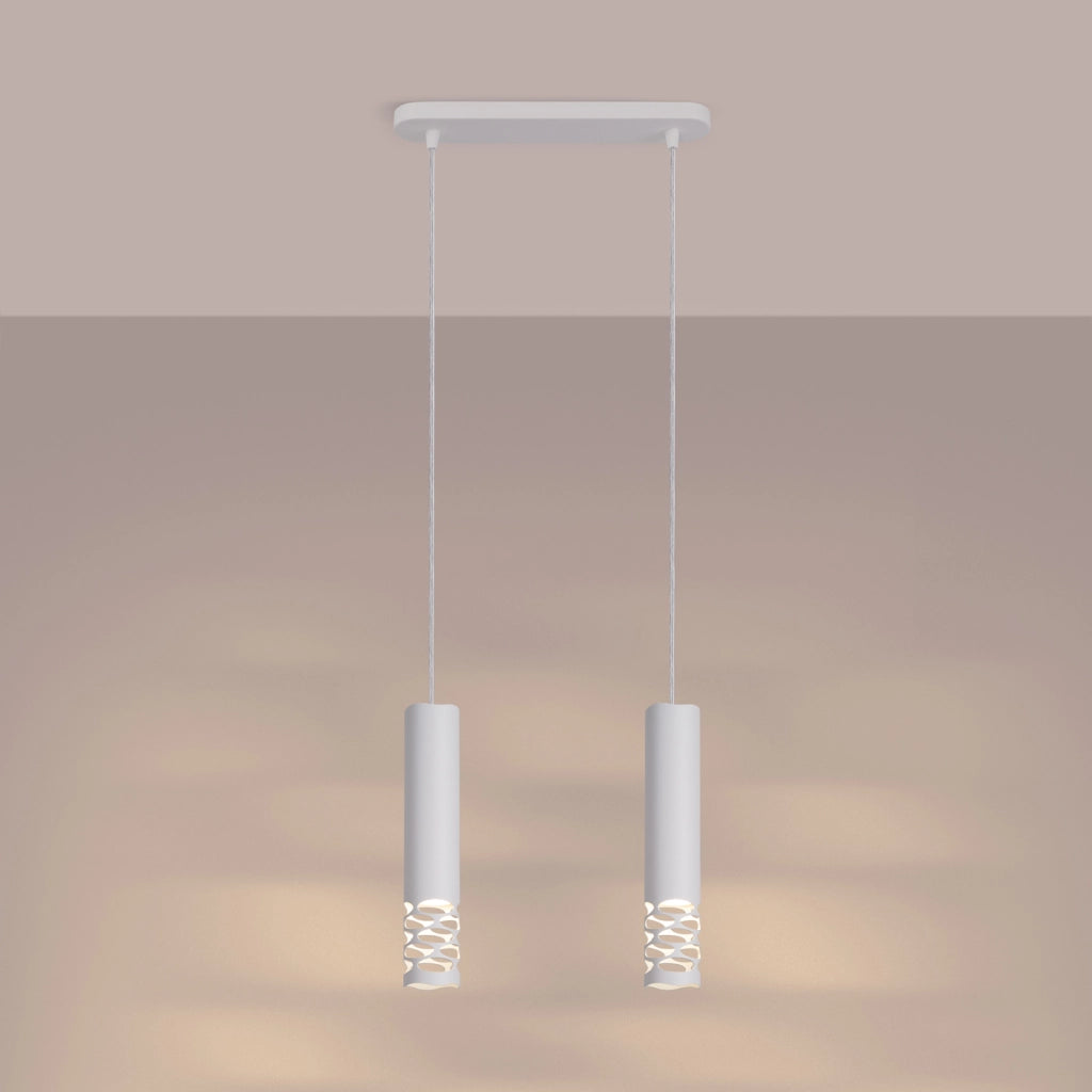 Lampada a sospensione LIRO 2 bianco