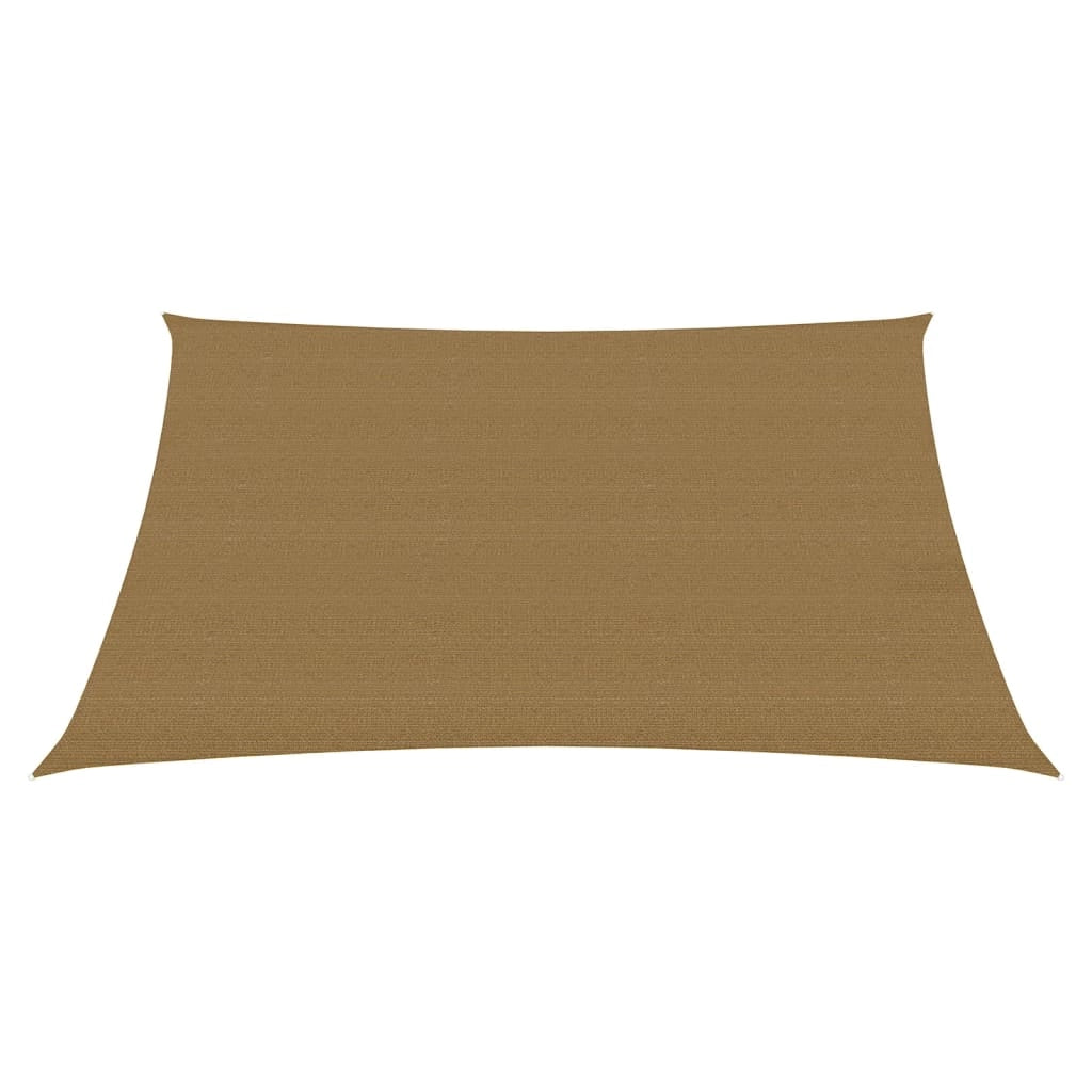 Vela ombreggiante 160 g/m² tortora 4,5 x 4,5 m HDPE 02_0009319